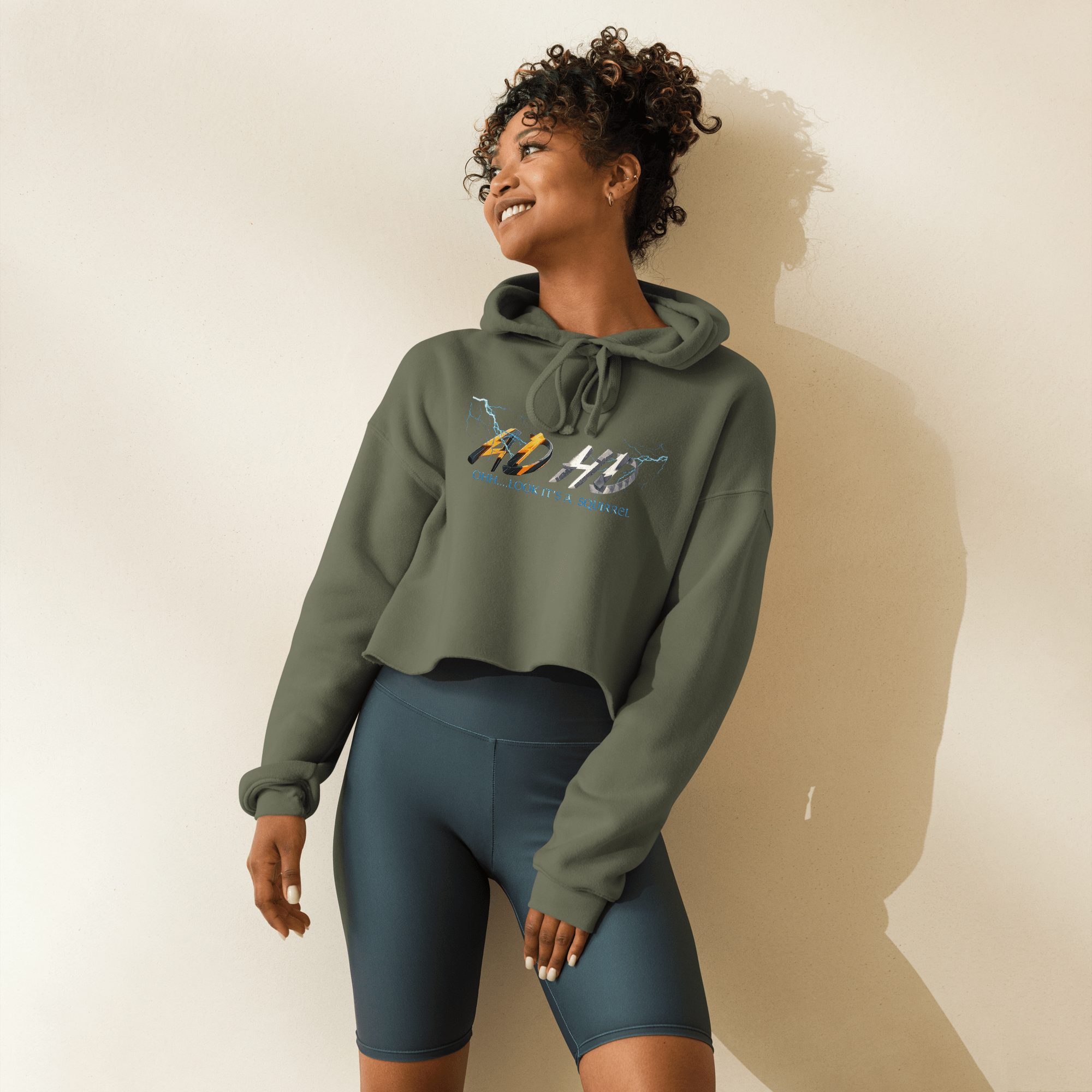 ADHD Croptop Hoodie - CFS+ Store