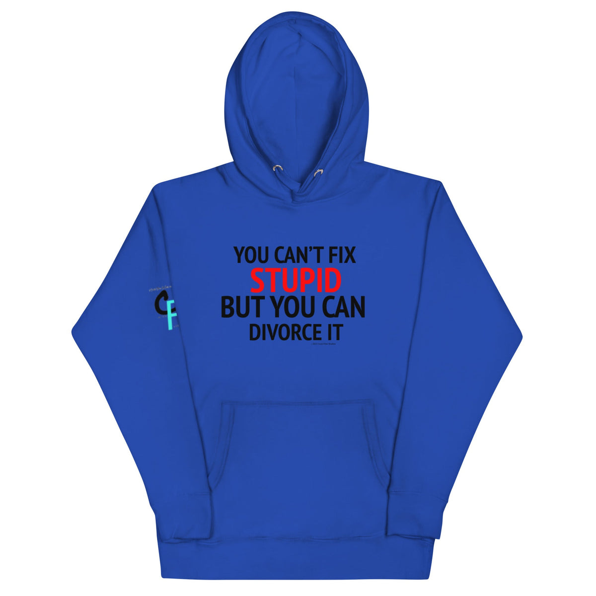 You can’t fix stupid Hoodie - CFS+ Store